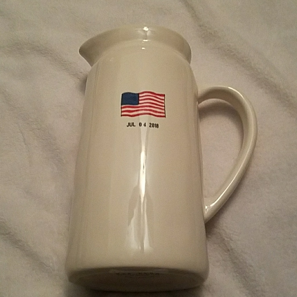 Rae Dunn Fourth of July pitcher